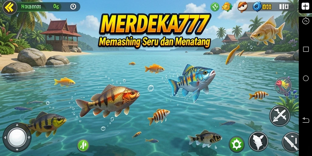 Gameplay menantang dalam MERDEKA777 dengan grafis memukau.