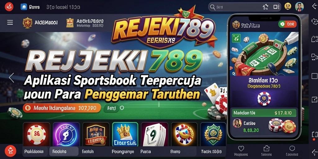 Screenshot gameplay REJEKI789 menampilkan beragam opsi taruhan olahraga.