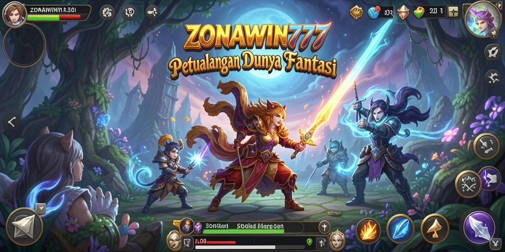 Tangkapan layar menunjukkan gameplay seru ZONAWIN777 yang menantang.